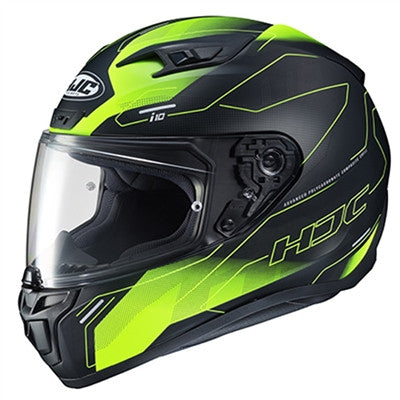 HJC i10 Taze MC-3HSF Full Face Helmet - HI-Viz