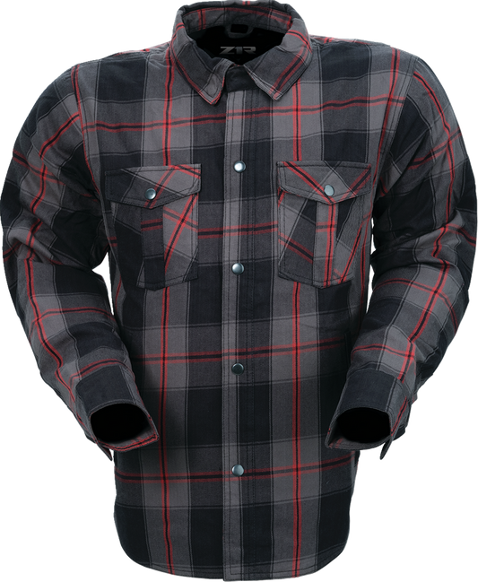 Z1R Ashwood Flannel Riding Shirt Red