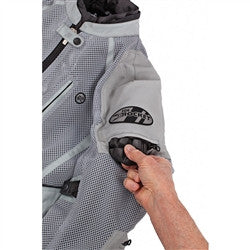 Joe Rocket 2015 Phoenix Ion Mesh Jacket - Silver - Tall Sizes