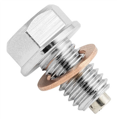 BikeMaster Aluminum And Steel Magnetic Oil Drain Plugs