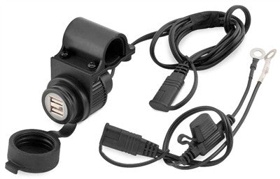 BikeMaster Dual USB Port/Plug Charger