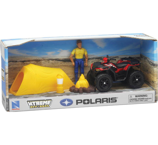 New Ray Toys 1:18 Scale Camper with Sportsman XP1000