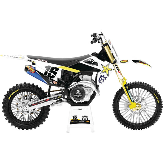 New Ray Toys 1:12 Scale Offroad Racer Replicas Rockstar Husqvarna Zach Osborne