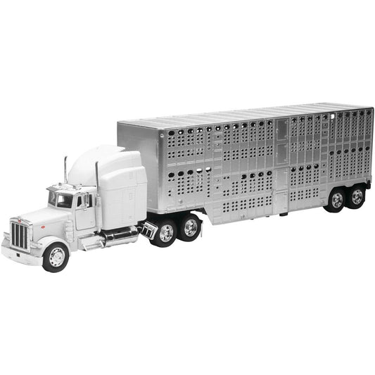 New Ray Toys 1:32 Scale Peterbilt 379 Pot Belly Livestock