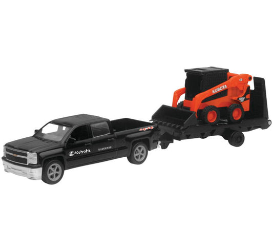 New Ray Toys 1:43 Scale Kubota SSV65 and Chevy Pickup Truck