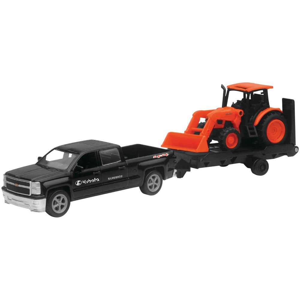 New Ray Toys 1:43 Scale Kubota M5-111 and Chevy Pickup Truck