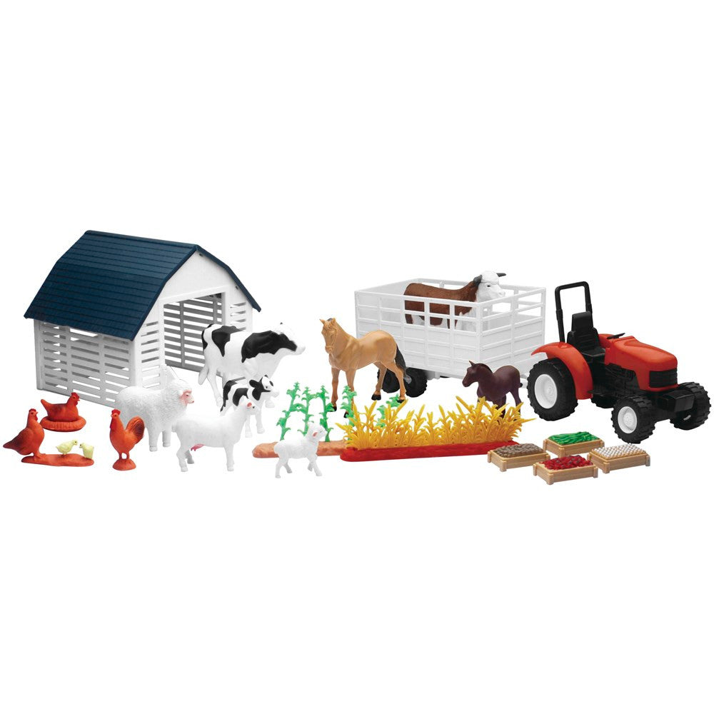 New Ray Toys Barnyard with Tractor