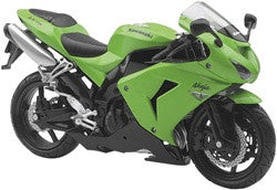 New Ray Toys 1:12 Scale Motorcycles - Kawasaki ZX-10R 2006 Green