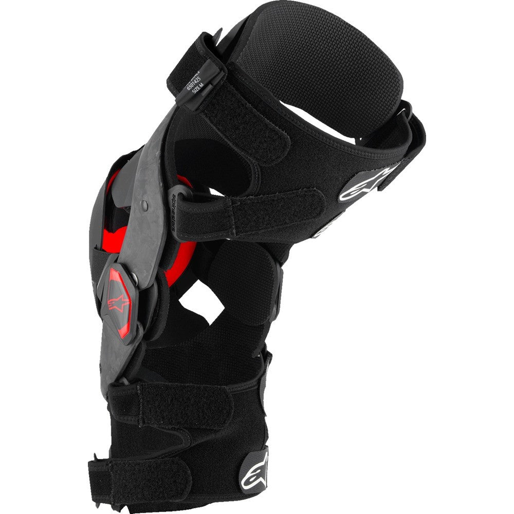 Alpinestars Supertech RK-10 Plasma Knee Braces Black/Red