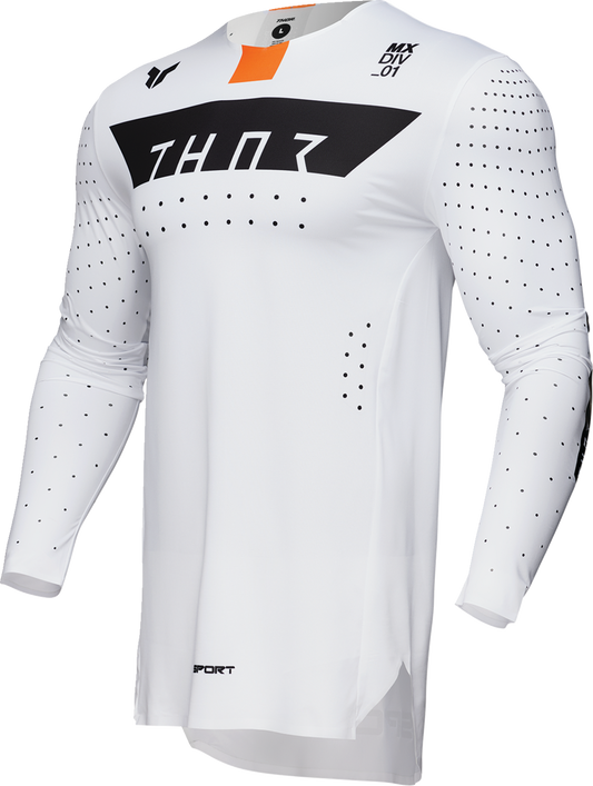 Thor 2025 SPORTMODE Rogue Jersey White/Orange