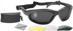 Pacific coast Airfoil Freedom padded sunglasses and goggles