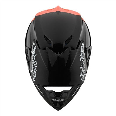 Troy Lee Designs GP Visor - Block Black/Orange