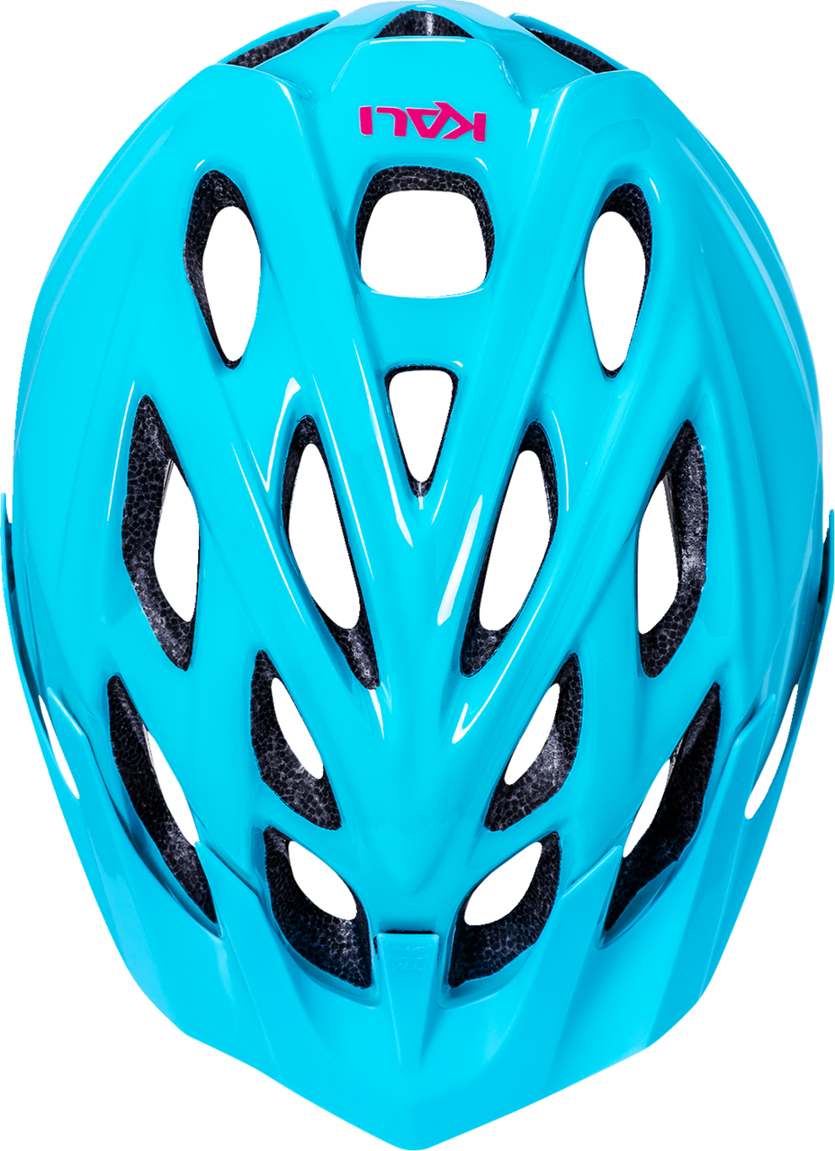 Kali Youth Chakra Solid Bicycle Helmet Gloss Pastel Seafoam