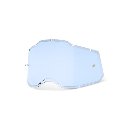 100% - 59090-00002 - RC2/AC2/ST2 PLUS REPLACEMENT INJECTED BLUE LENS