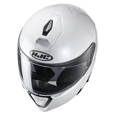 HJC i90 Solid Full Face Helmet - White