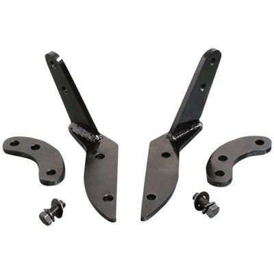 Rivco Highway Peg Mounts - Black