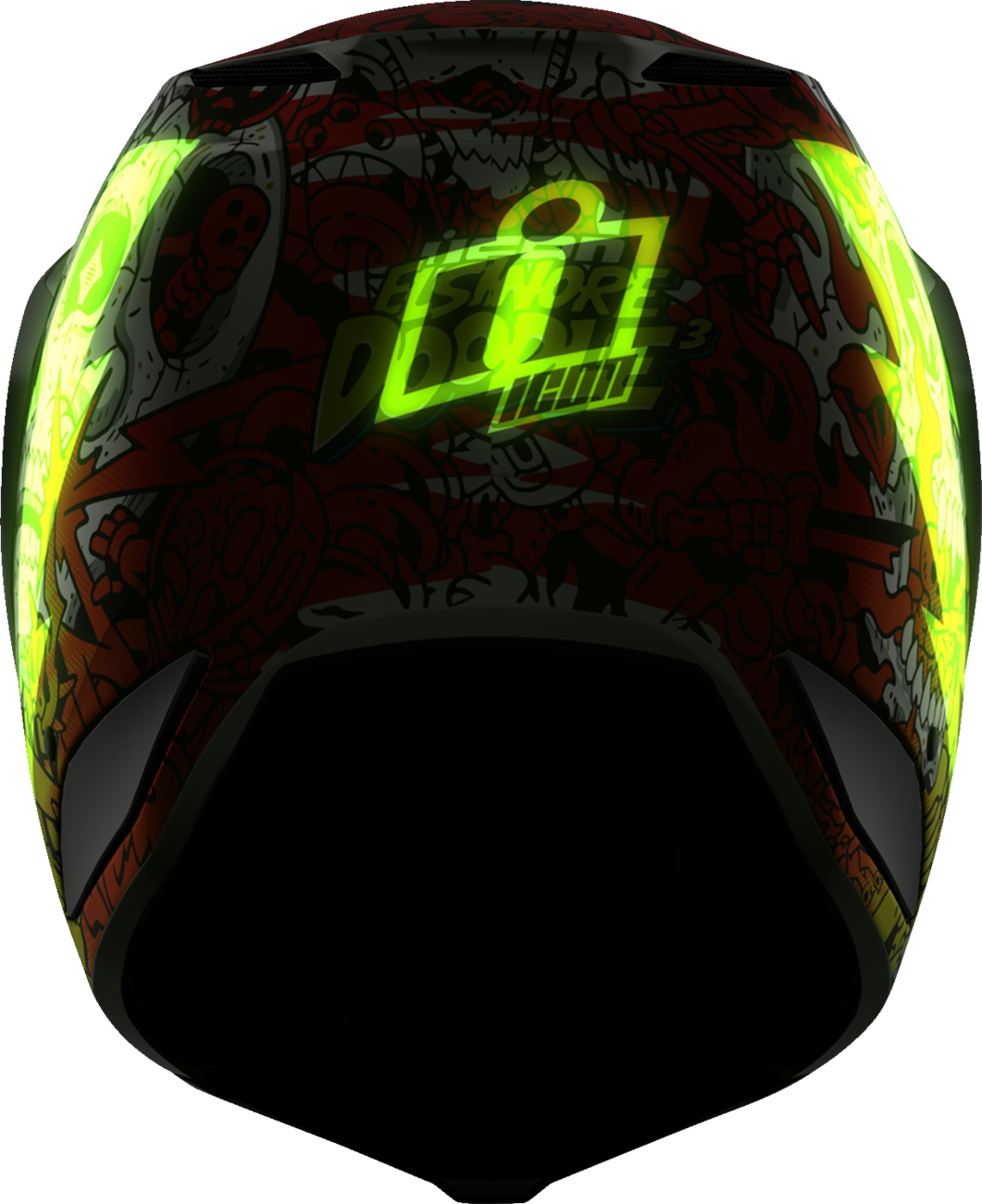 ICON Elsinore Helmet Doodle 3 White