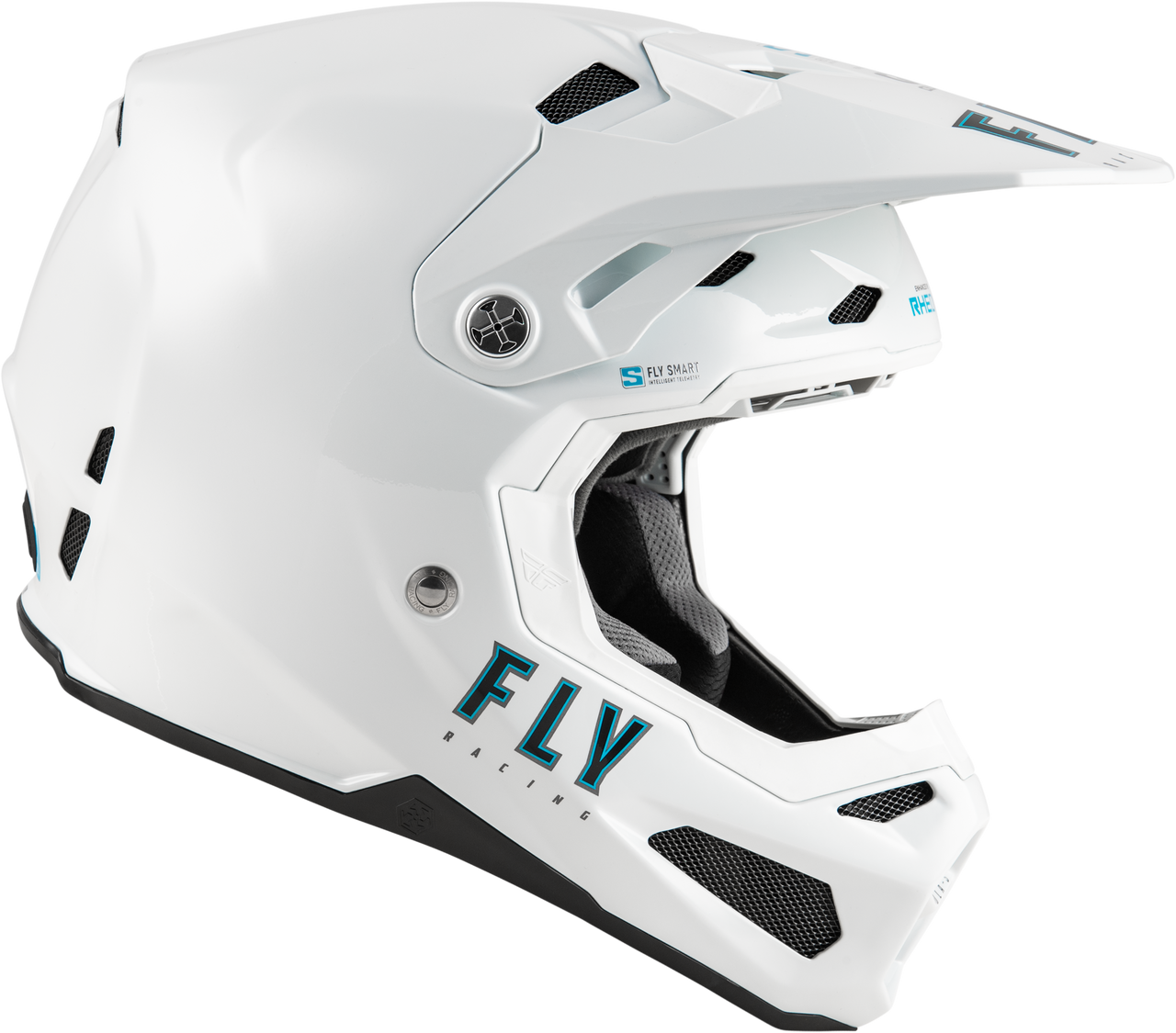 FLY Racing 2025 Formula S Carbon Solid Helmet White