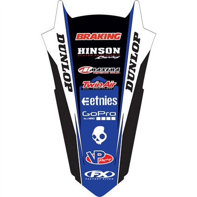 Factory Effex 2017 Rear Fender Graphics - Yamaha