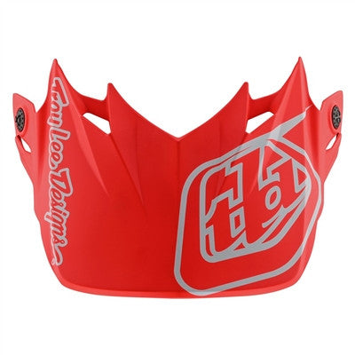 Troy Lee Designs 2019 SE4 Replacement Visor - KTM Mirage White/Orange