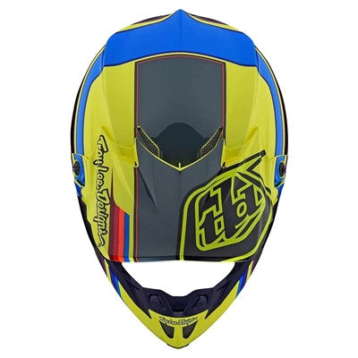 Troy Lee Designs SE4 Visor - Speed Yellow/Grey