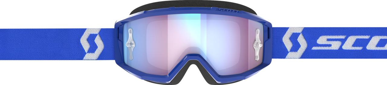 SCOTT - 278597-1006349 - PRIMAL GOGGLE BLUE/WHITE BLUE CHROME WORKS