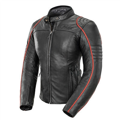 Joe Rocket 2017 Womens Lira Leather Jacket - Black/Red