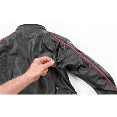 Joe Rocket 2017 Womens Lira Leather Jacket - Black/Red