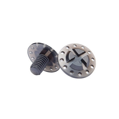 Troy Lee Designs SE4 Replacement Visor Screws - Trans Black