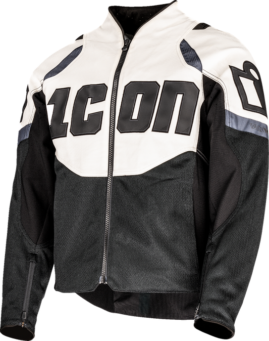 ICON Contra 3 Jacket White/Black