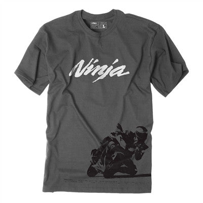 Factory Effex Kawasaki Ninja Premium Tee - Grey
