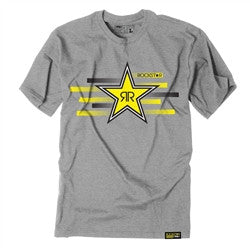 Factory Effex Rockstar Streak Premium Tee - Grey