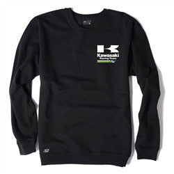 Factory Effex Kawasaki Crew Sweatshirt - Black