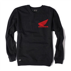 Factory Effex Honda Crew Sweatshirt - Black