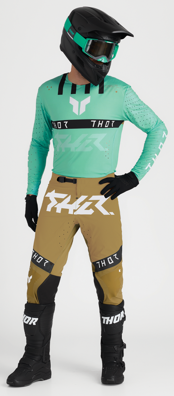 Thor 2025 Sportmode Jersey Pant Combo Flite Mint/Copper