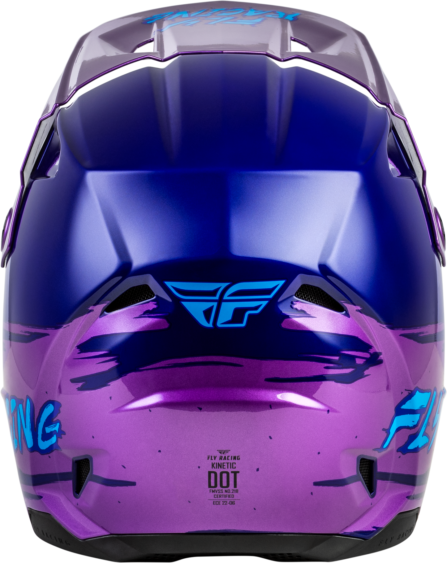 FLY Racing 2026 Youth Girls Kinetic Surge Helmet Pink/Purple/Teal