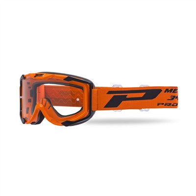ProGrip 3400 Menace MX Goggle - Orange-Clear Lens