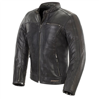 Joe Rocket 2019 Womens Vintage Leather Jacket - Black