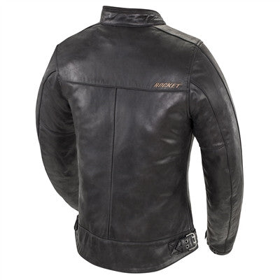 Joe Rocket 2019 Womens Vintage Leather Jacket - Black