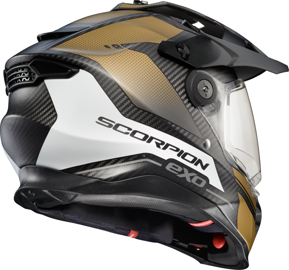 Scorpion XT9000 Carbon Full-Face Helmet - Trailhead Matte Gold