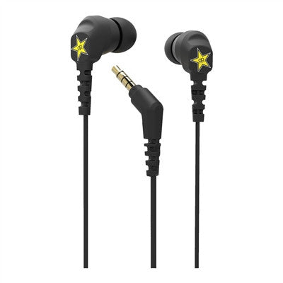 Scosche Rockstar Thudbuds Noise Isolation Earbuds - Black