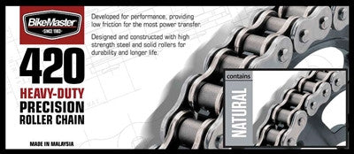 BikeMaster 420H Heavy-Duty Precision Roller Chain