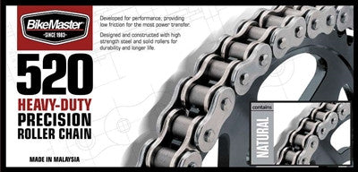 BikeMaster 520H Heavy-Duty Precision Roller Chain