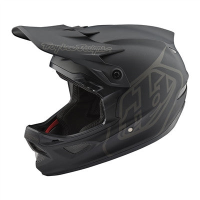 Troy Lee Designs 2019 D3 Fiberlite Mono Bicycle Helmet - Black