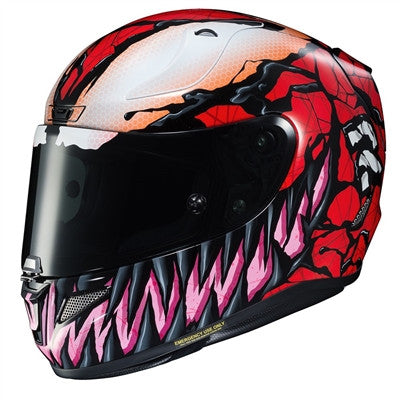 HJC RPHA-11 Pro Marvel Carnage MC1 Full Face Helmet - Red