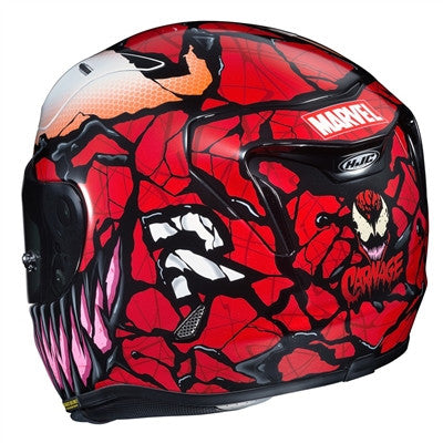 HJC RPHA-11 Pro Marvel Carnage MC1 Full Face Helmet - Red