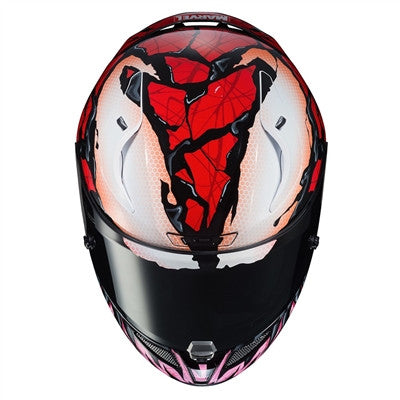 HJC RPHA-11 Pro Marvel Carnage MC1 Full Face Helmet - Red