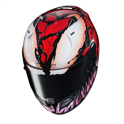 HJC RPHA-11 Pro Marvel Carnage MC1 Full Face Helmet - Red