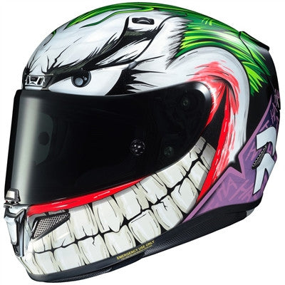 HJC RPHA-11 Pro DC Comics Joker MC48 Full Face Helmet - Black/Green