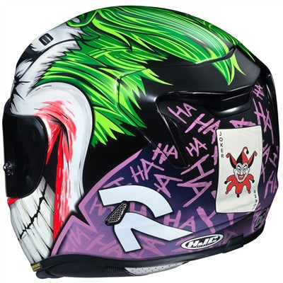 HJC RPHA-11 Pro DC Comics Joker MC48 Full Face Helmet - Black/Green